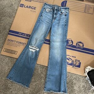 American Eagle flare jeans